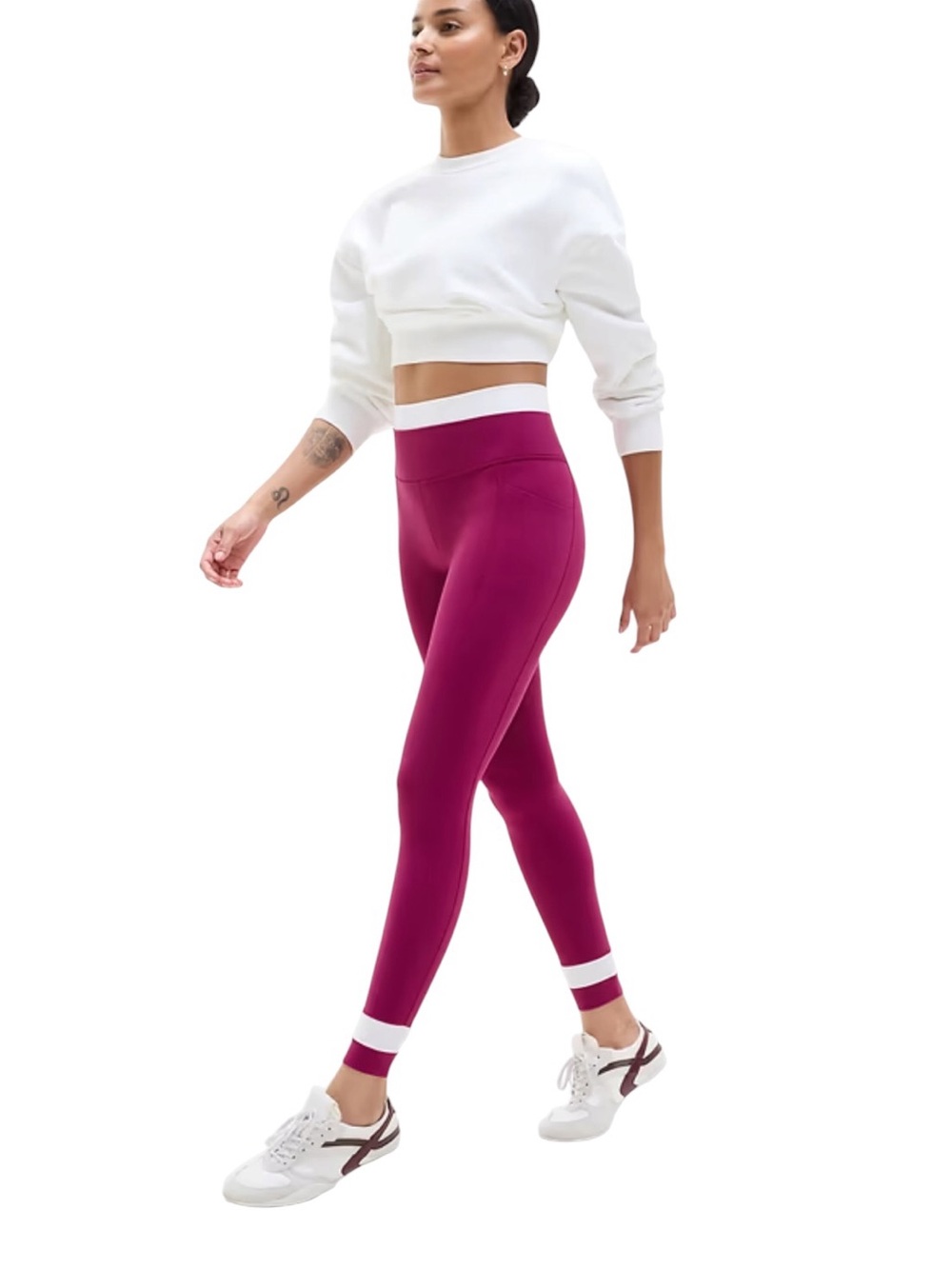 Athleta Salutation Stash High Rise Double Up Lift Legging Size M